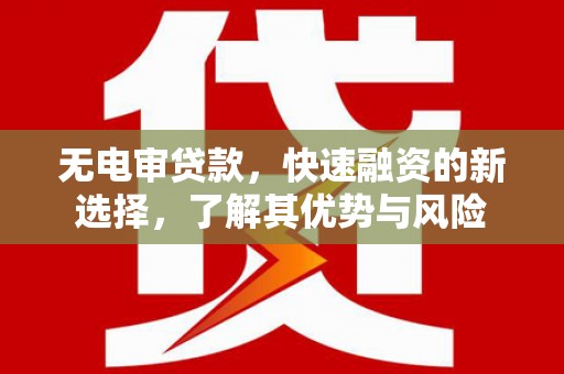 周宁无电审贷款，快速融资的新选择，了解其优势与风险