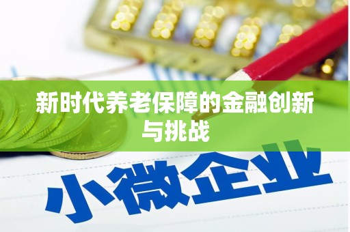 周宁新时代养老保障的金融创新与挑战