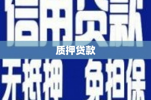 周宁质押贷款