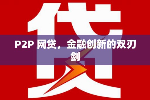 周宁P2P 网贷，金融创新的双刃剑