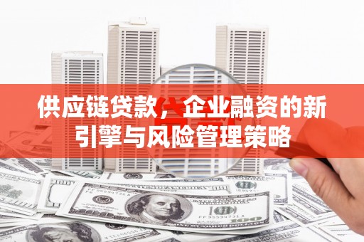 周宁供应链贷款，企业融资的新引擎与风险管理策略