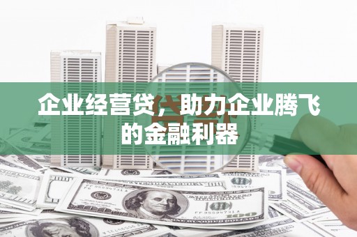 周宁企业经营贷，助力企业腾飞的金融利器