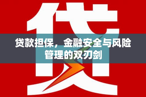 周宁贷款担保，金融安全与风险管理的双刃剑