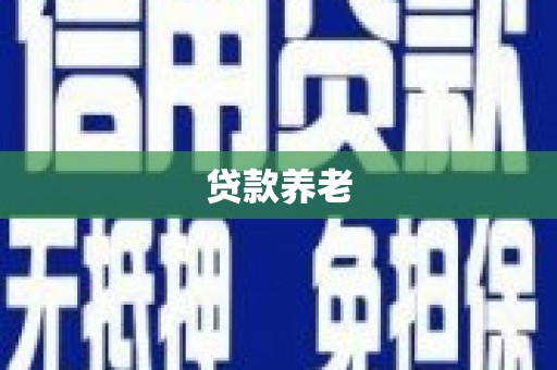 周宁贷款养老