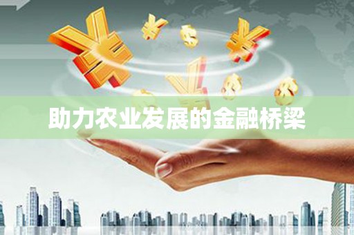 周宁助力农业发展的金融桥梁
